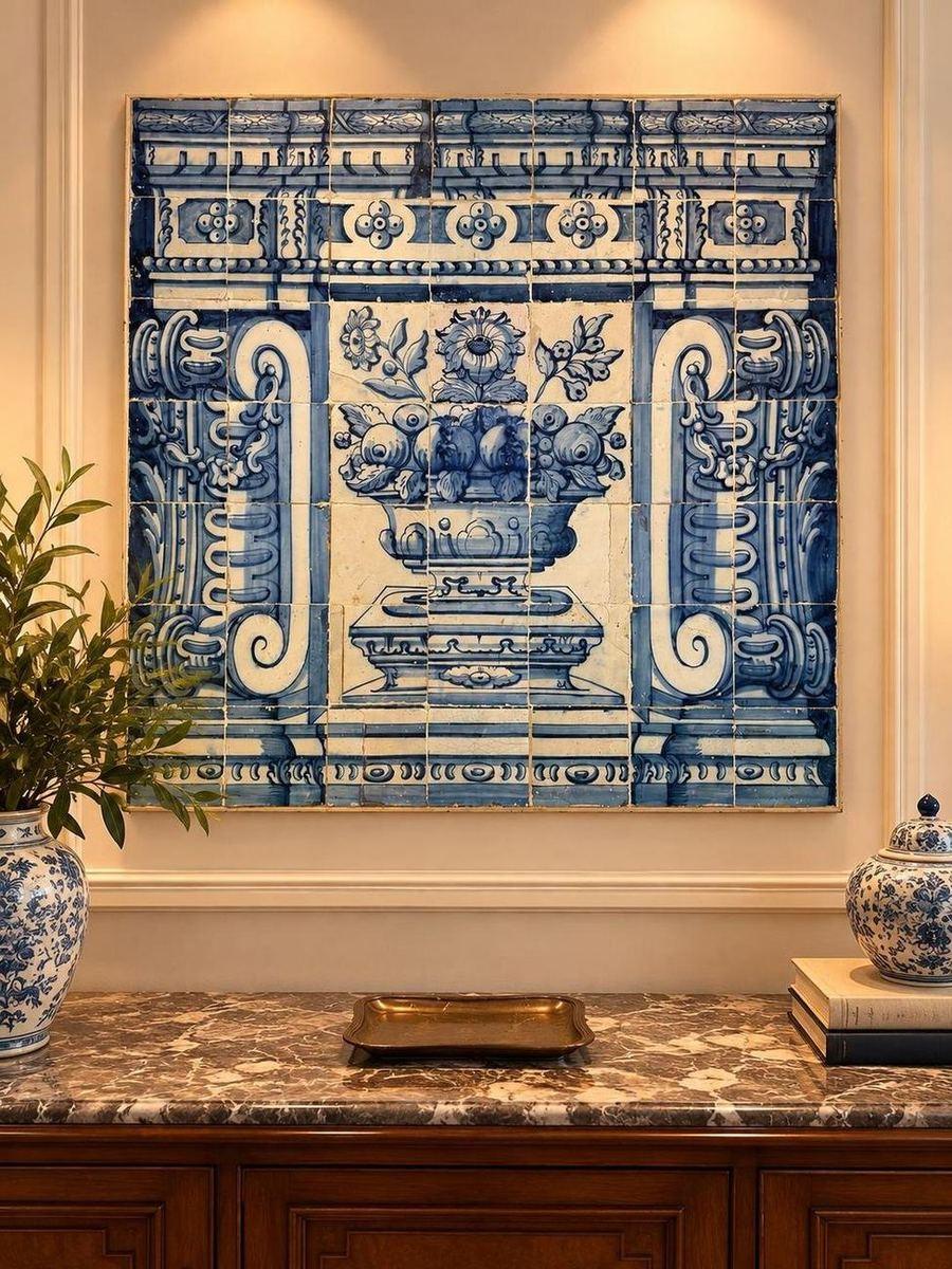 Panneau d’azulejos ancien