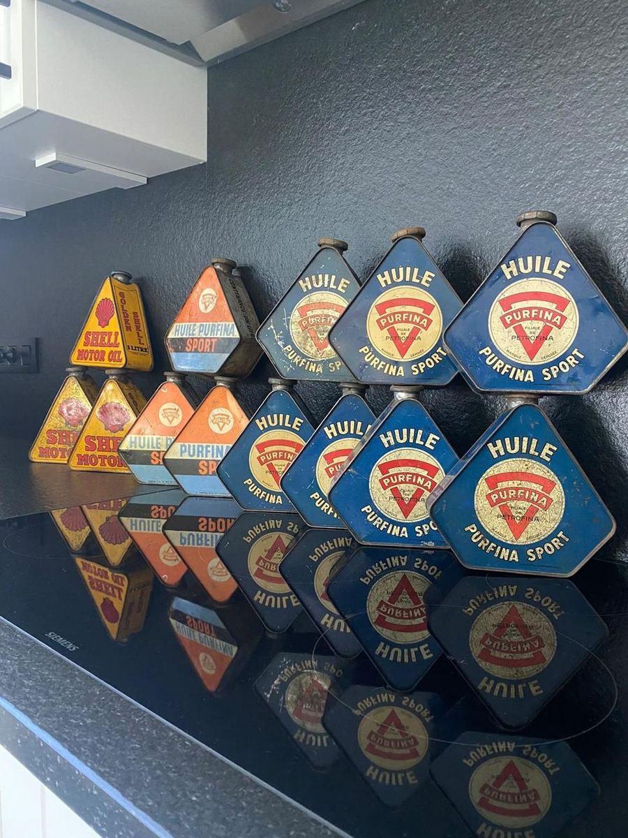 Plaques émaillées d’huile