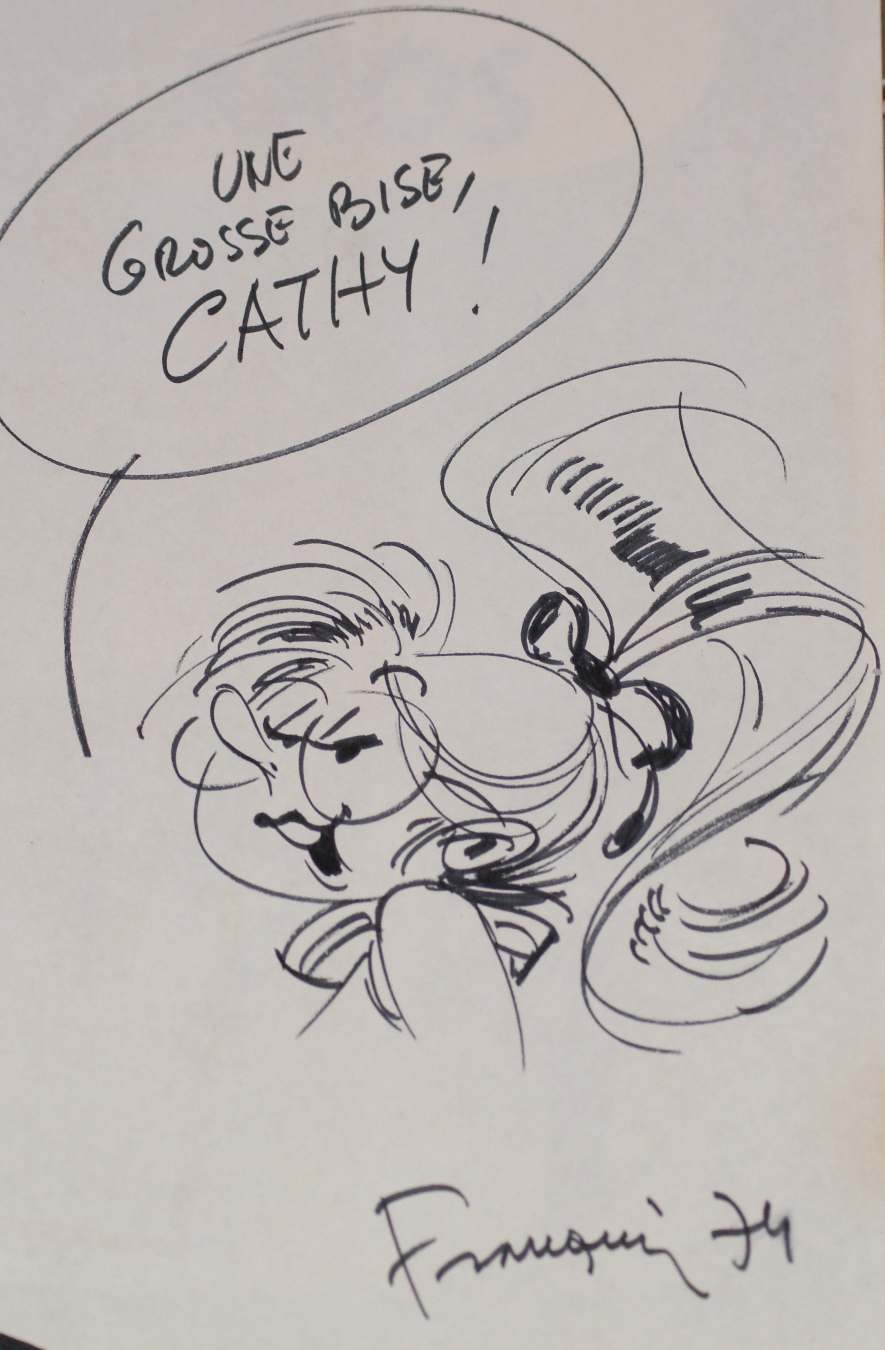 Dédicace de Franquin