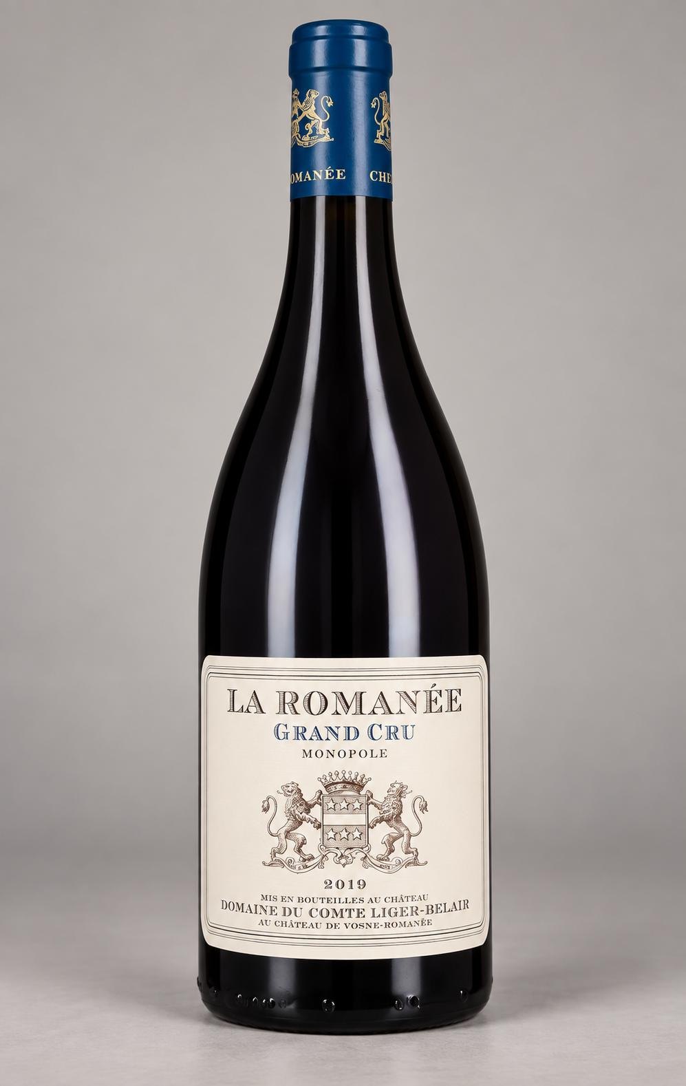 Bouteille de vin de prestige